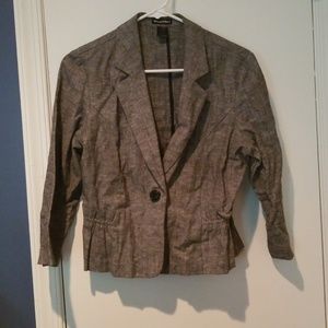Cropped blazer
